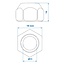 ProPlus Wielmoer set - M12 x 1.5 mm - Conisch - 14 mm lengte - 4 stuks