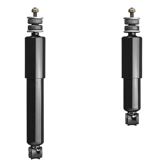 ProPlus Schokdempers - verstelbare lengte 250-340 mm - set van 2 - zwart