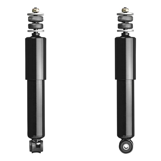 ProPlus Schokdempers - verstelbare lengte 250-340 mm - set van 2 - zwart