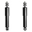 ProPlus Schokdempers - verstelbare lengte 250-340 mm - set van 2 - zwart