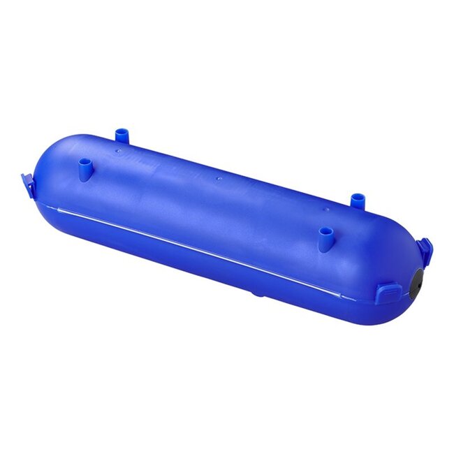 ProPlus Veiligheidsbox voor CEE stekkers - spatwaterdicht - met hangslot - IP44 - Ø 9 x 37 cm - blauw