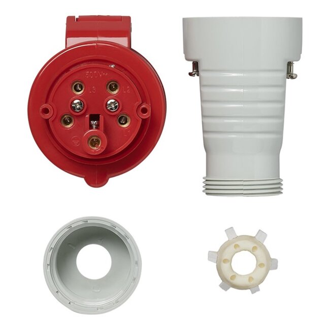 ProPlus 5-polige krachtstroom contrastekker - 16A - IP44 - 6400W - 400V