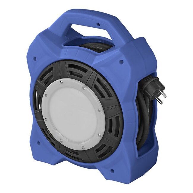 ProPlus Kabelhaspel - 4 aansluitingen - 15 meter - 18W LED - met stroomonderbreker