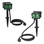 ProPlus Dubbele tuincontactdoos - 4-voudig - 2 meter kabel - IP44 - 3680W - Neopreenkabel