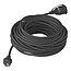 ProPlus Verlengkabel - 25 meter - 3 x 1.5 mm² - Zwart - Binnengebruik