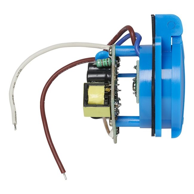 ProPlus Stopcontact met 2 USB-poorten - 2100 mA - Inbouw - IP44