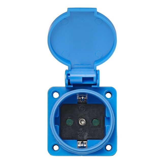 ProPlus Inbouw stopcontact - Schuko - 16A - IP44 - Voor camper en caravan