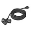 ProPlus 3-voudige stekkerdoos - 10 meter - IP44 - H07RN-F kabel - 3680W