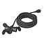 ProPlus 3-voudige stekkerdoos - 10 meter kabel - IP44 waterdicht - H07RN-F neopreenkabel - Temperatuurbestendig