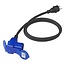 ProPlus Verloopkabel - 150 cm - Schuko naar haakse CEE - spatwaterdicht - IP44