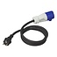 ProPlus Verloopkabel - 150 cm - Schuko naar CEE - 3 x 2,5 mm² - IP44