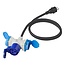 ProPlus Verloopkabel - 3 weg - 150 cm - 3 x 2.5 mm² - Schuko naar CEE en 2 x Schuko