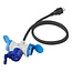ProPlus Verloopkabel - 3 weg - 150 cm - Schuko naar CEE en 2x Schuko - IP44