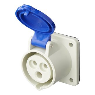 ProPlus Wandcontactdoos opbouw - 16A - IP44 - 230V - 3-polig - Spatbestendig