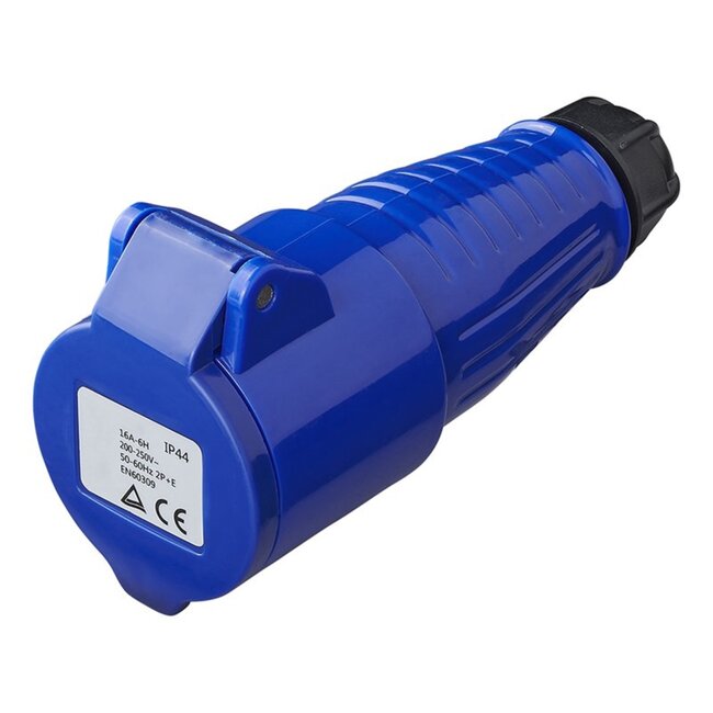 ProPlus Spatbestendige CEE contrastekker - 16A - IP44 - 230V - 3-polig - 3680W