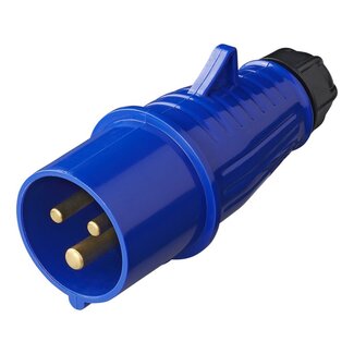 ProPlus Spatbestendige CEE-stekker - 16A - 230V - 3-polig - IP44