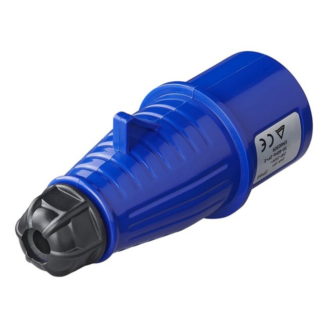 ProPlus Spatbestendige CEE-stekker - 16A - 230V - 3-polig - IP44