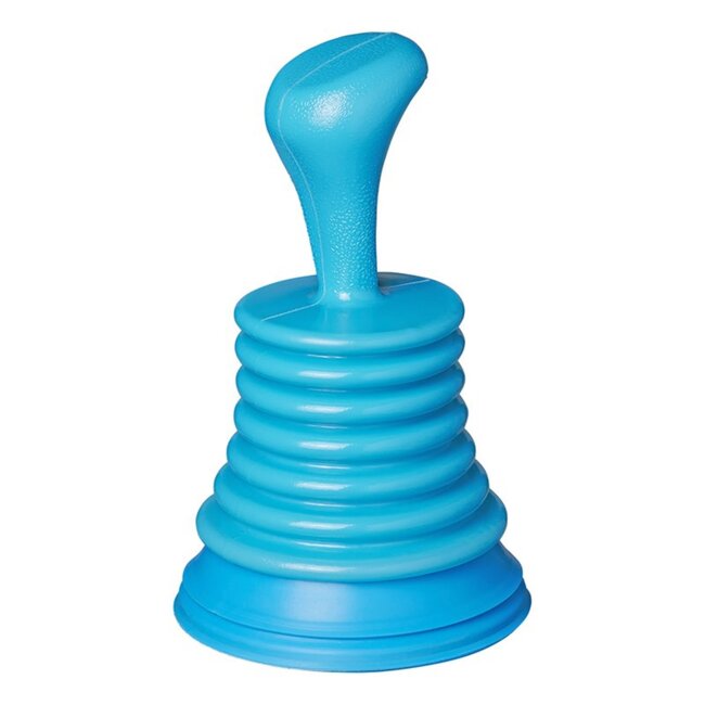 ProPlus Compacte gootsteenontstopper - balgontwerp - 105 mm - lichtblauw