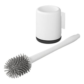 ProPlus Compacte toiletborstelhouder - zelfklevend - ideaal voor caravan en camper