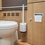 Pro Plus Toiletborstel - Houder - Reisformaat - Zelfklevend - Geschikt voor Caravan en Camper