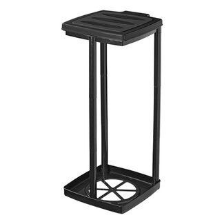 ProPlus Compacte vuilniszakkenhouder - Camping - Instelbaar in 3 hoogtes - Zwart