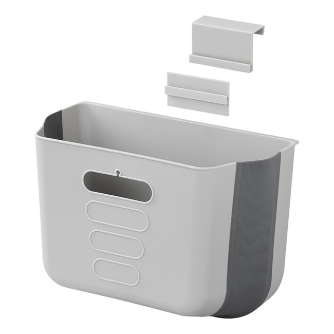 ProPlus Opvouwbare afvalbak - 6 liter - Compact en ideaal voor caravan en camper - Grijs