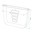ProPlus Opvouwbare afvalbak - 6 liter - Compact en ideaal voor caravan en camper - Grijs