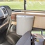 Pro Plus Afvalbak met Deksel - 10 liter - Grijs - Geschikt voor Caravan en Camper