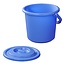 ProPlus Blauwe emmer met deksel - 9 liter - veelzijdig gebruik