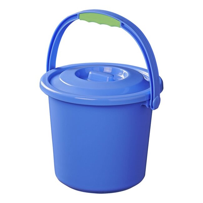 ProPlus Emmer met deksel - 5 liter - blauw - veelzijdig gebruik