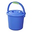 ProPlus Emmer met deksel - 5 liter - blauw - veelzijdig gebruik