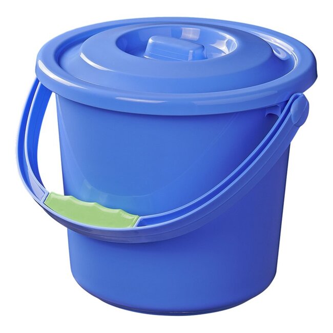 ProPlus Emmer met deksel - 5 liter - blauw - veelzijdig gebruik