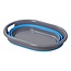 ProPlus Opvouwbare wasmand - 17 liter - blauw/grijs - ruimtebesparend - ideaal voor camping en thuis