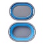 ProPlus Opvouwbare wasmand - 17 liter - blauw/grijs - ruimtebesparend - ideaal voor camping en thuis