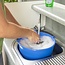 ProPlus Emmer - 15 liter - Kunststof en siliconen - Blauw - Ø 35 cm