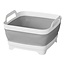 ProPlus Opvouwbare afwasteil met afvoerstop - 30 x 30 x 20 cm - Compact en ruimtebesparend