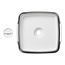 ProPlus Opvouwbare afwasteil met afvoerstop - 30 x 30 x 20 cm - Compact en ruimtebesparend