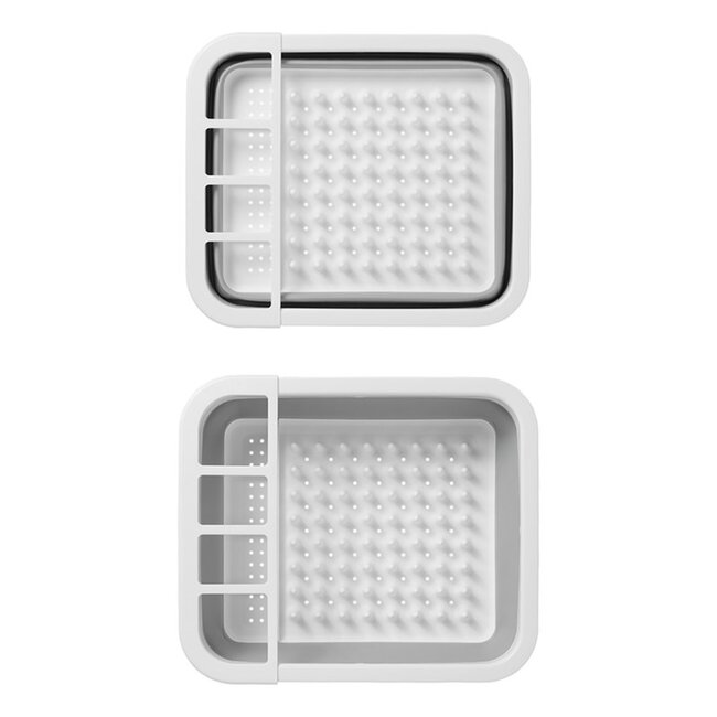 ProPlus Opvouwbaar afdruiprek - Kunststof - Compact en ruimtebesparend - 36,5 x 31,5 x 13 cm