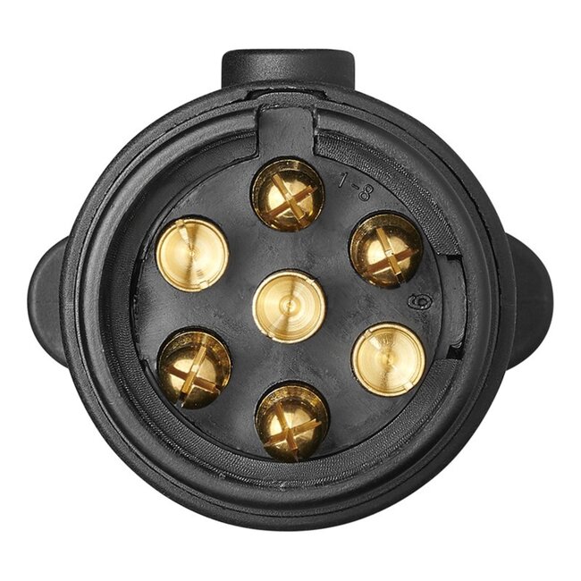 ProPlus Stekker voor aanhanger - 7-polig - magneetbevestiging - kunststof