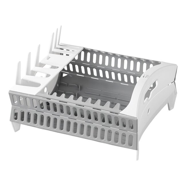 ProPlus Opvouwbaar afdruiprek - Kunststof - Compact - 34,5 x 30 x 18,5 cm - Geschikt voor 9 borden