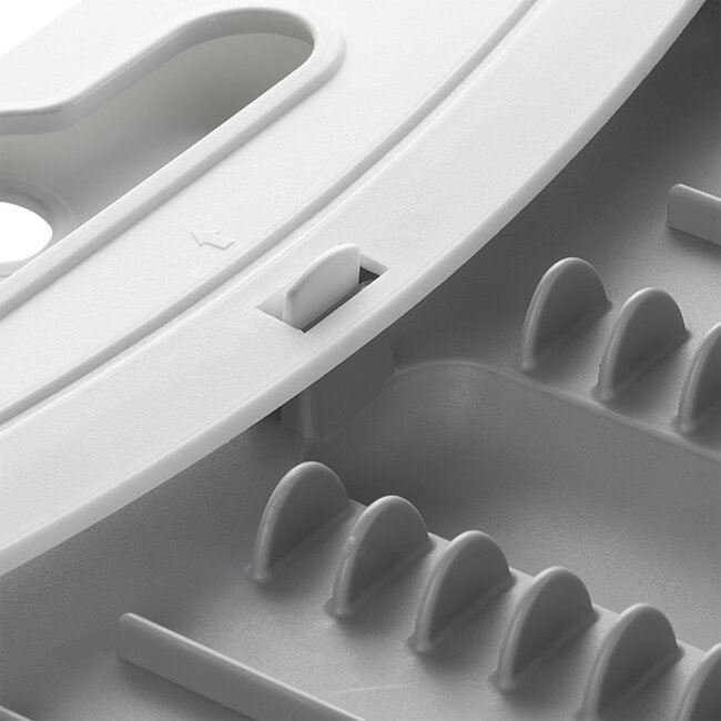 ProPlus Opvouwbaar afdruiprek - Kunststof - Compact - 34,5 x 30 x 18,5 cm - Geschikt voor 9 borden