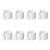 Pro Plus Kabelclip Set - Kunststof - Geschikt voor Buis Ø 22-32 mm - Wit - 8 stuks Pro Plus Kabelclip Set - Kunststof - Geschikt voor Buis Ø 22-32 mm - Wit - 8 stuks