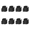 Pro Plus Kabelclip Set - Kunststof - Geschikt voor Buis Ø 22-32 mm - Zwart - 8 stuks Pro Plus Kabelclip Set - Kunststof - Geschikt voor Buis Ø 22-32 mm - Zwart - 8 stuks