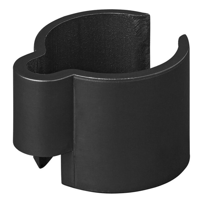 ProPlus Kabelclip set - kunststof - voor buizen Ø 22-32 mm - zwart - 8 stuks