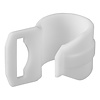 Pro Plus Tentclip met Sleuf - Kunststof - Geschikt voor Buis Ø 20 t/m 25 mm - Wit Pro Plus Tentclip met Sleuf - Kunststof - Geschikt voor Buis Ø 20 t/m 25 mm - Wit