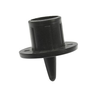 ProPlus Puntdop - Kunststof - Ø 25 mm - Zwart - Multifunctioneel