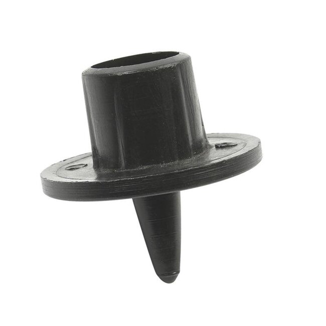 ProPlus Puntdoppen - Kunststof - Ø 22 mm - Zwart - 4 stuks