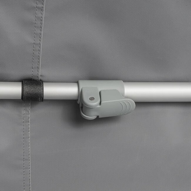 ProPlus Buisklemmen voor tentstokken - snelsluiting - set van 4 - 25-28 mm