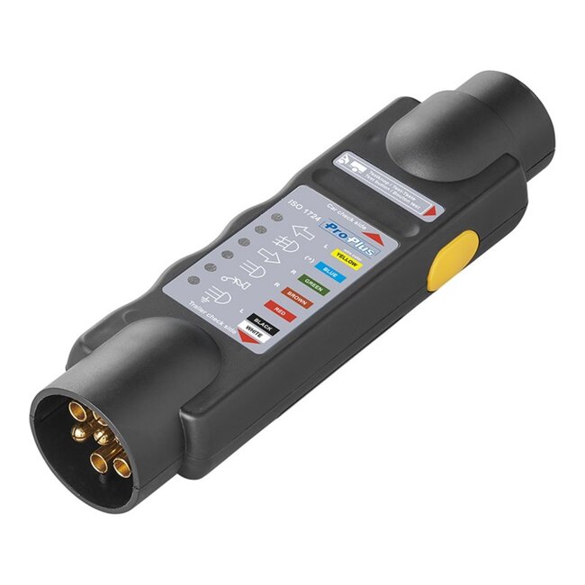 ProPlus Stekkertester - 7-polig - 12 Volt - LED - Eenvoudig in gebruik