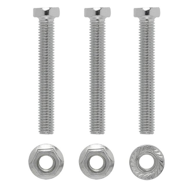 ProPlus Schroevenset voor stekkerdoos - 6-delig - M8 x 34 mm - hoogwaardig materiaal